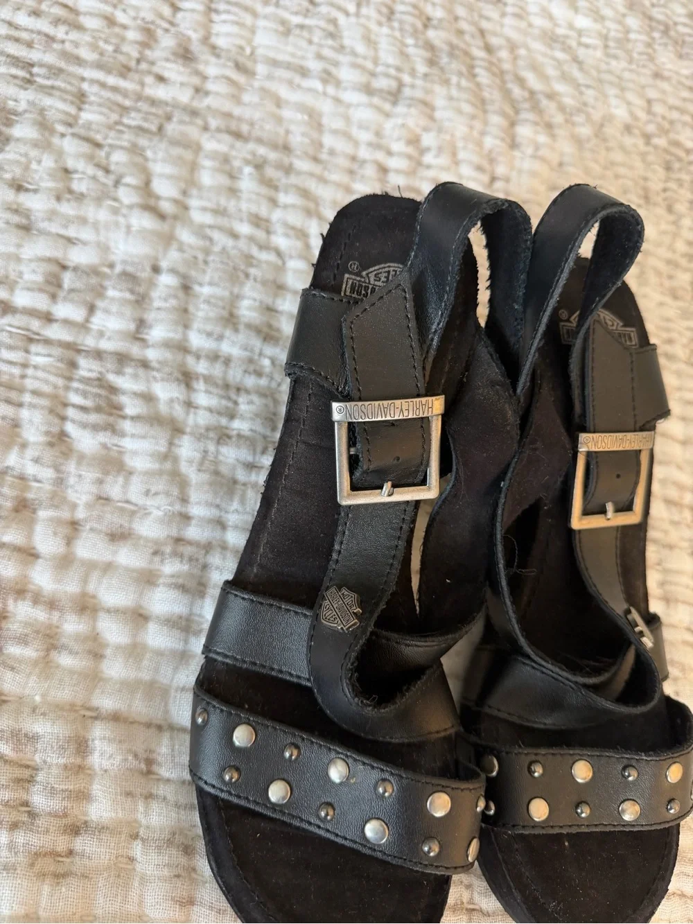 HARLEY-DAVIDSON Wedge Sandals